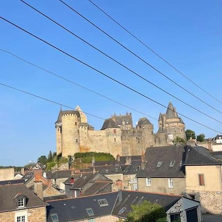 Appartement Calme Et Cosy Proche Centre Vue Chateau Vitré Dış mekan fotoğraf
