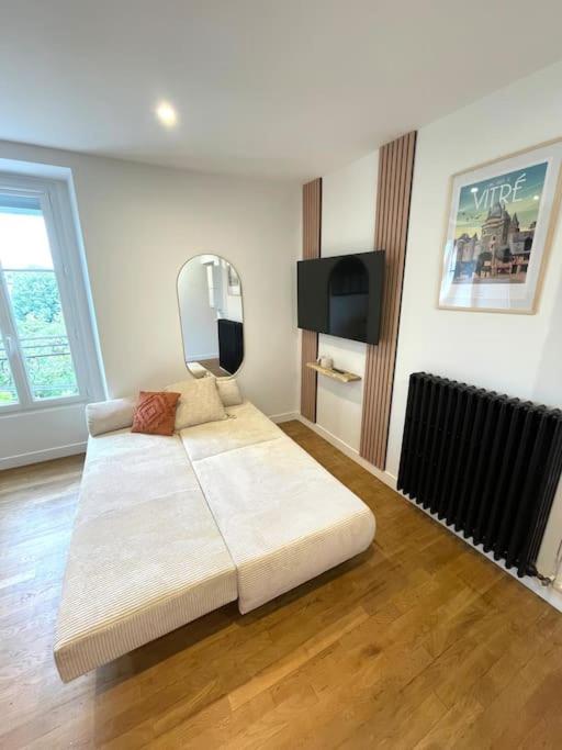 Appartement Calme Et Cosy Proche Centre Vue Chateau Vitré Dış mekan fotoğraf